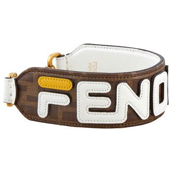 fendi 8av105|FENDI 8AV105 Strap U Mini Brown approx. 12.60in (32cm) .